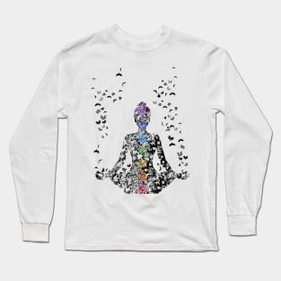 The Seven Chakras Long Sleeve T-Shirt